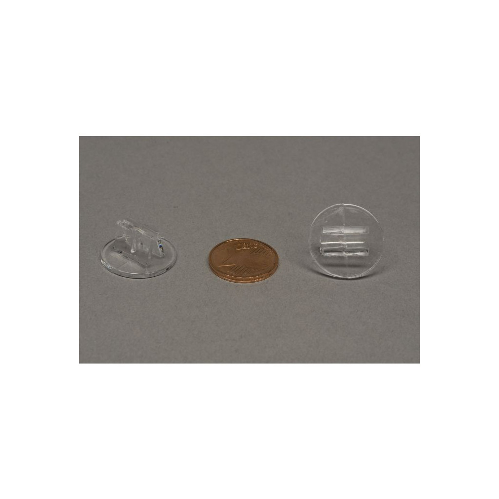 20 Supports Transparents pour Cartes