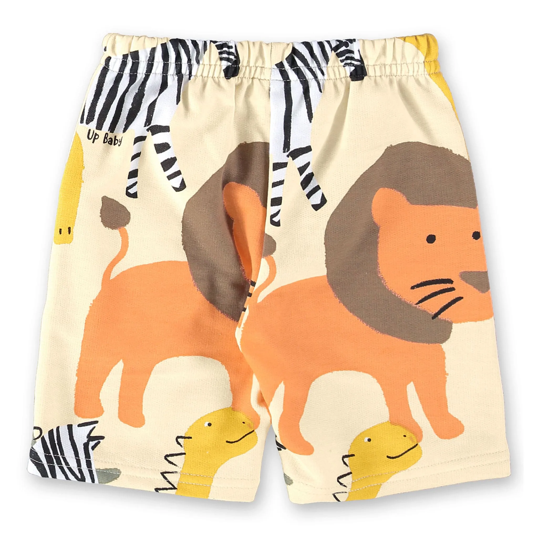 Up Baby Ensemble 2 Pièces Imprimé Safari 2-8ans