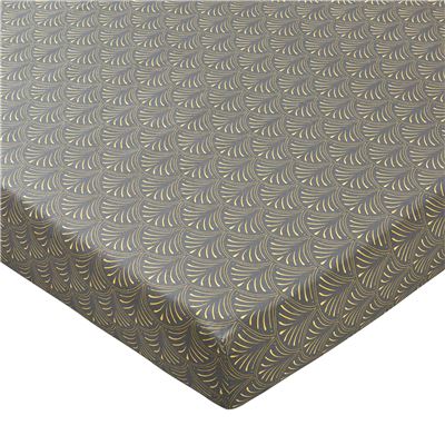 Linge de lit motif art déco - BECQUET CRÉATION