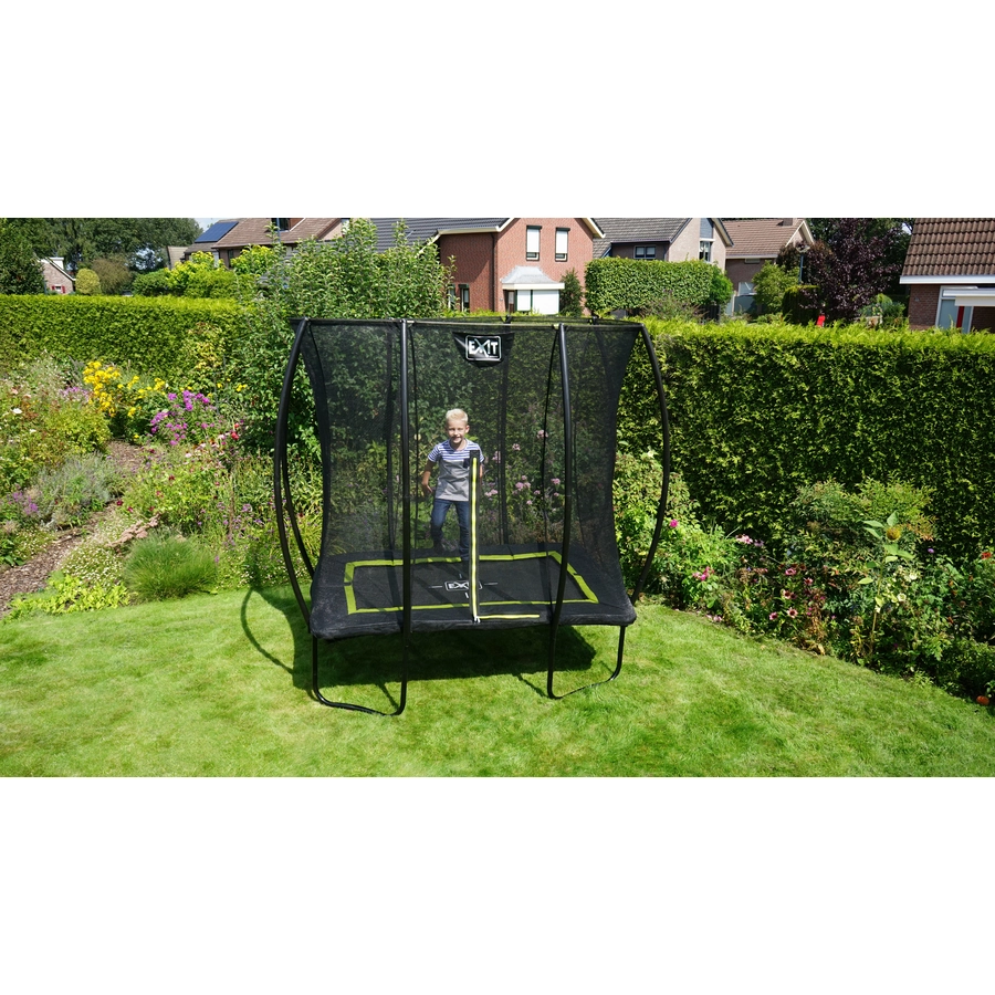 EXIT Silhouette Trampolin 153 x 214 cm, schwarz
