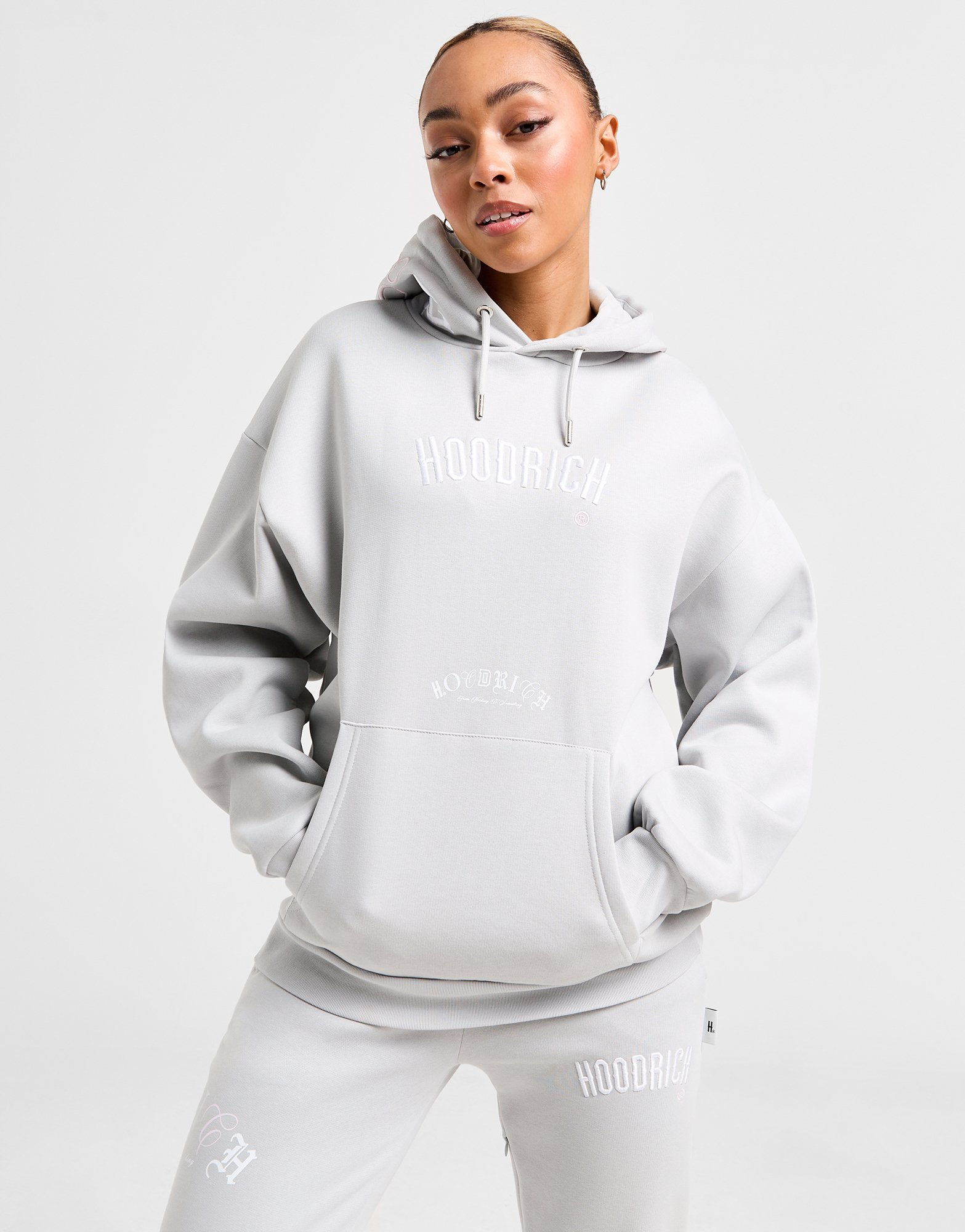 Hoodrich Sweat à Capuche Calor Boyfriend Femme