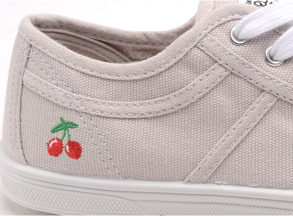 Le temps des cerises basses femme ltc basic 02 gris
