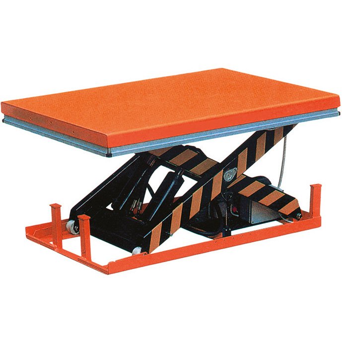 Table élévatrice électrique 1000 kg dimensions plateforme 1300 x 820 mm 220 Volts