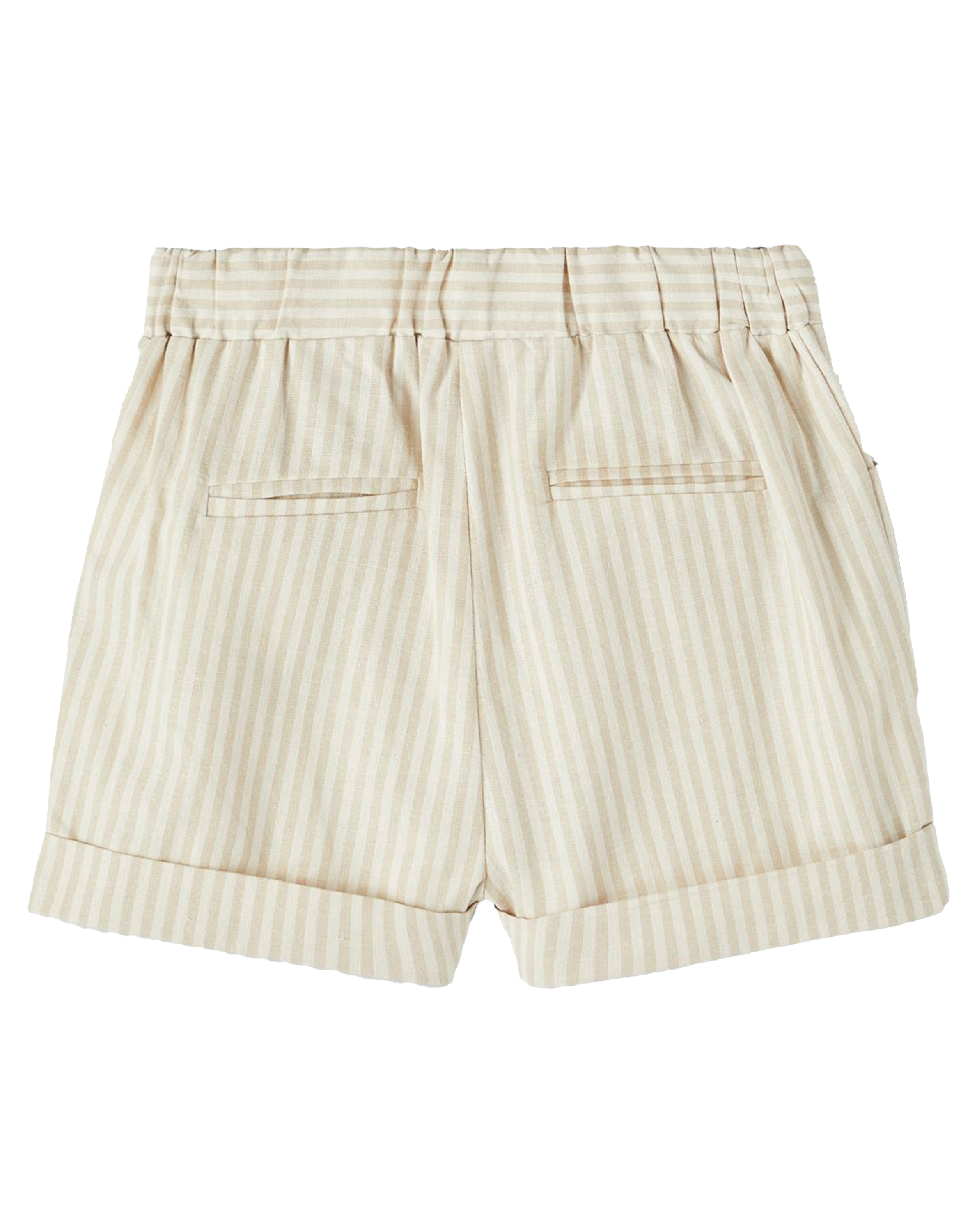 Shorts NMMDIOGO gestreift in turtledove