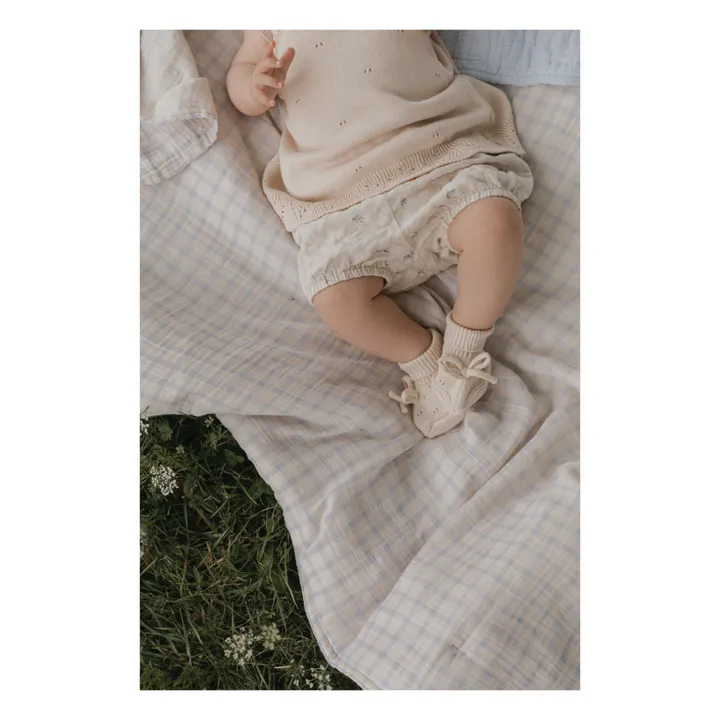 garbo&friends Bloomer Fleuri Seersucker | Ecru