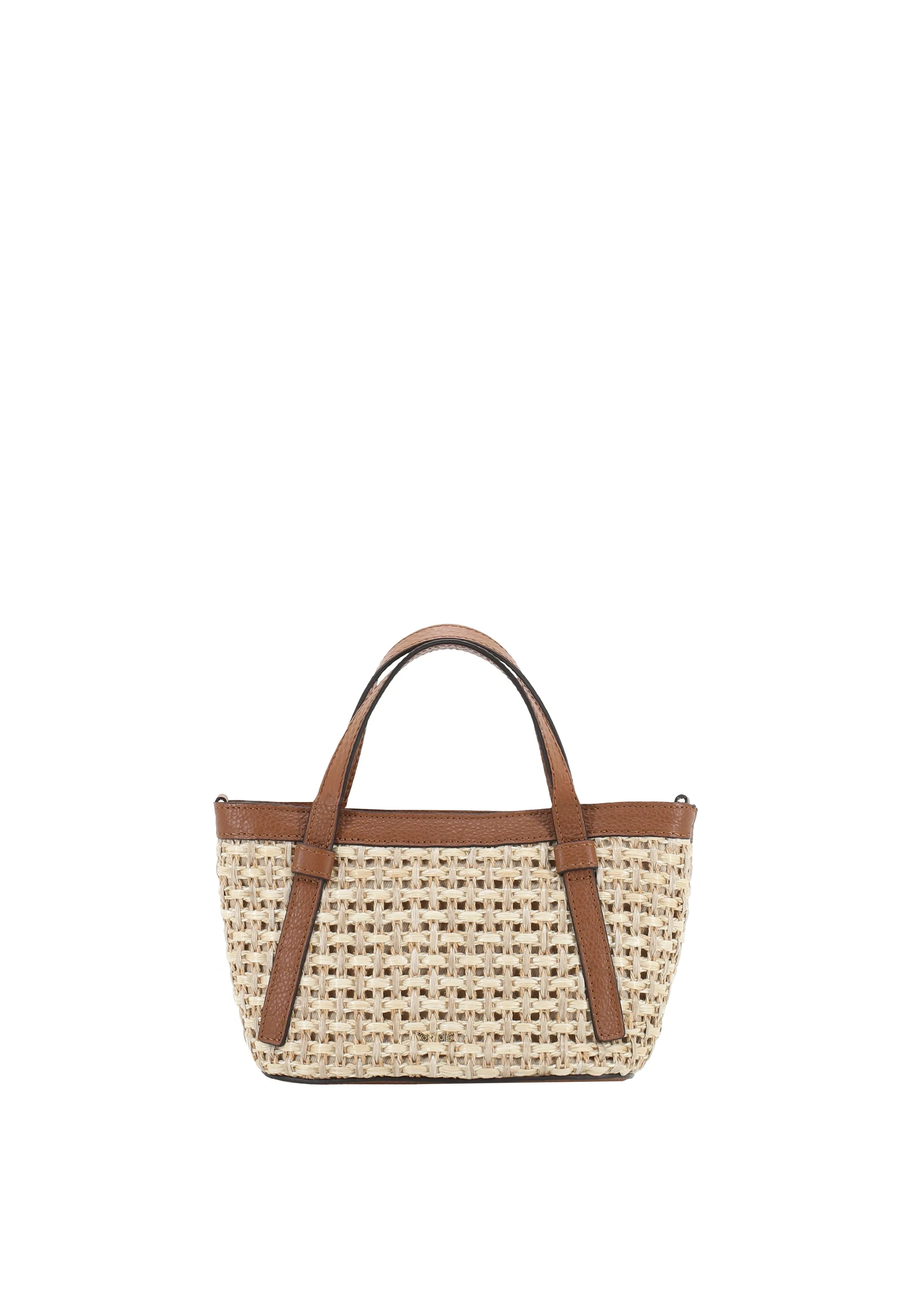 Handbag COSMO mini Raffia/leather Standard