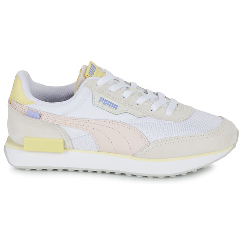 Puma - FUTURE RIDER SOFT WNS - Blanc / Beige / Gris