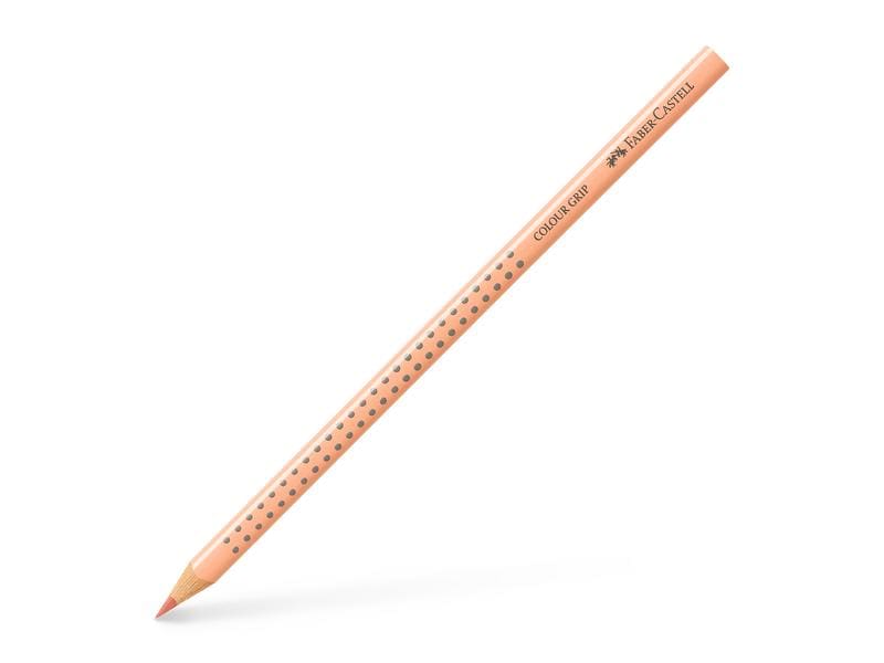 Faber-Castell Farbstifte Colour Grip Fleischfarbe hell Buntstift mit ergonomischer Dreikantform