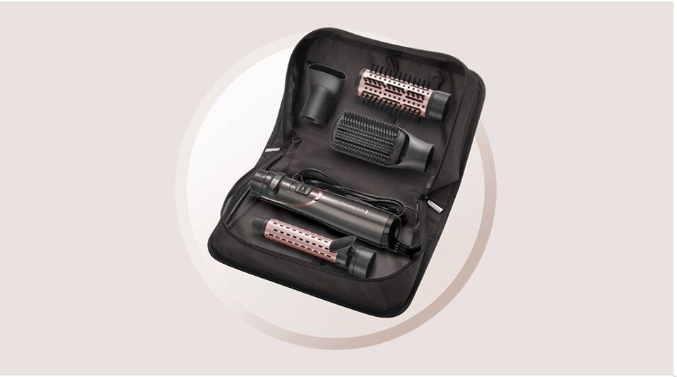 Remington WARMLUFTSTYLER            800W (AS8606     ANTH/ROSE)