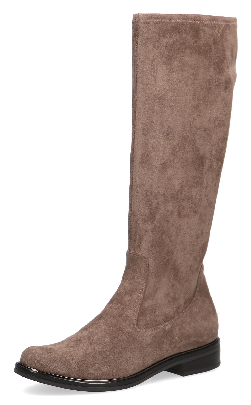 Caprice Schlupfstiefel  , Blockabsatz, Langschaftstiefel in klassischer Linie, XS Schaft