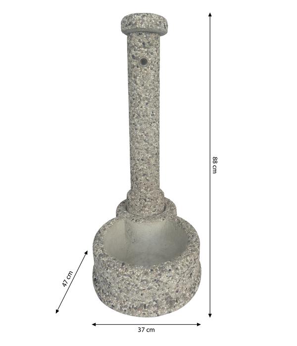 Tomco Stein-Gartenbrunnen Siena, ca. H88 cm