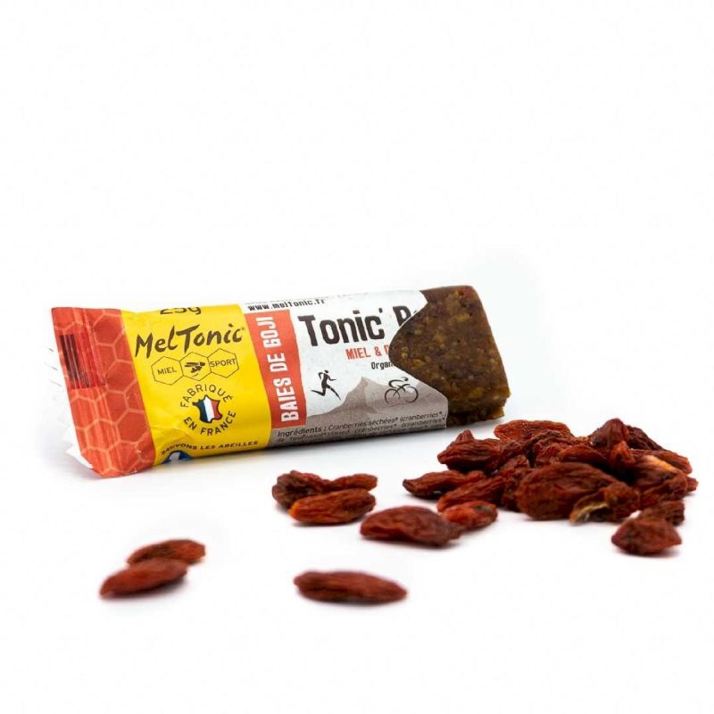 Tonic Barre Bio Miel \u0026 Baies de Goji - Barre énergétique