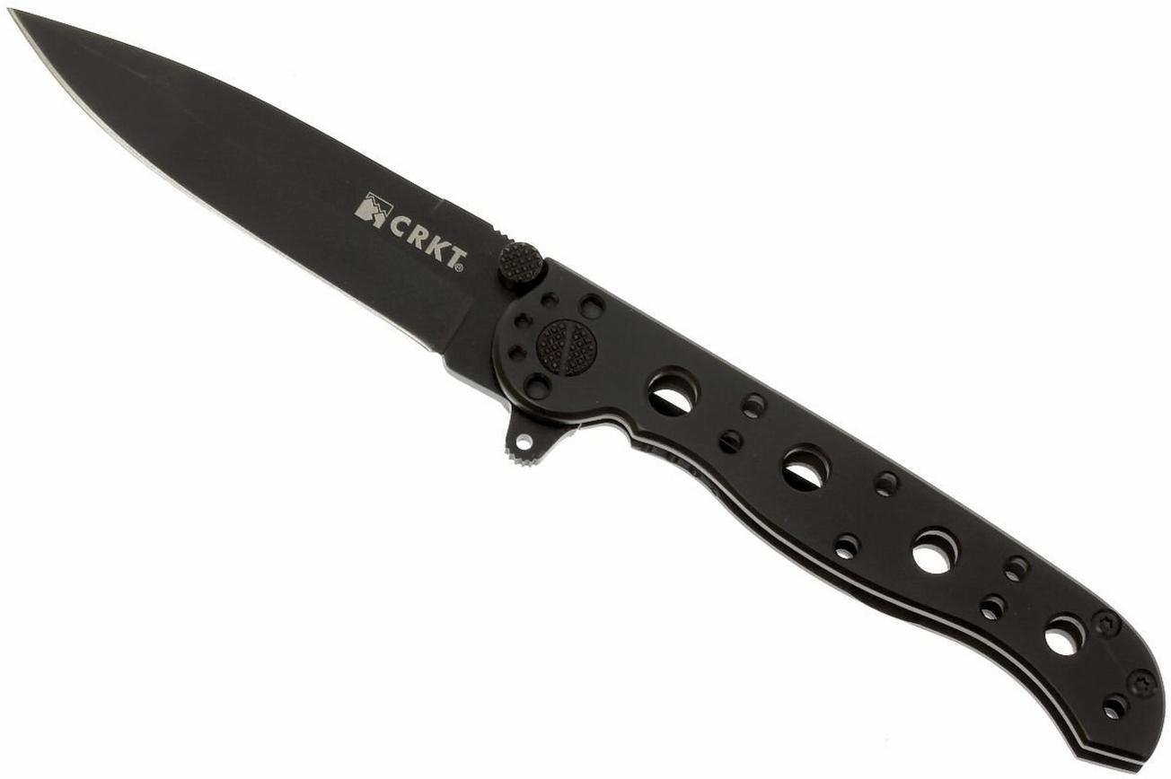 CRKT M16 - Stainless - Black Spear point - M16-01K