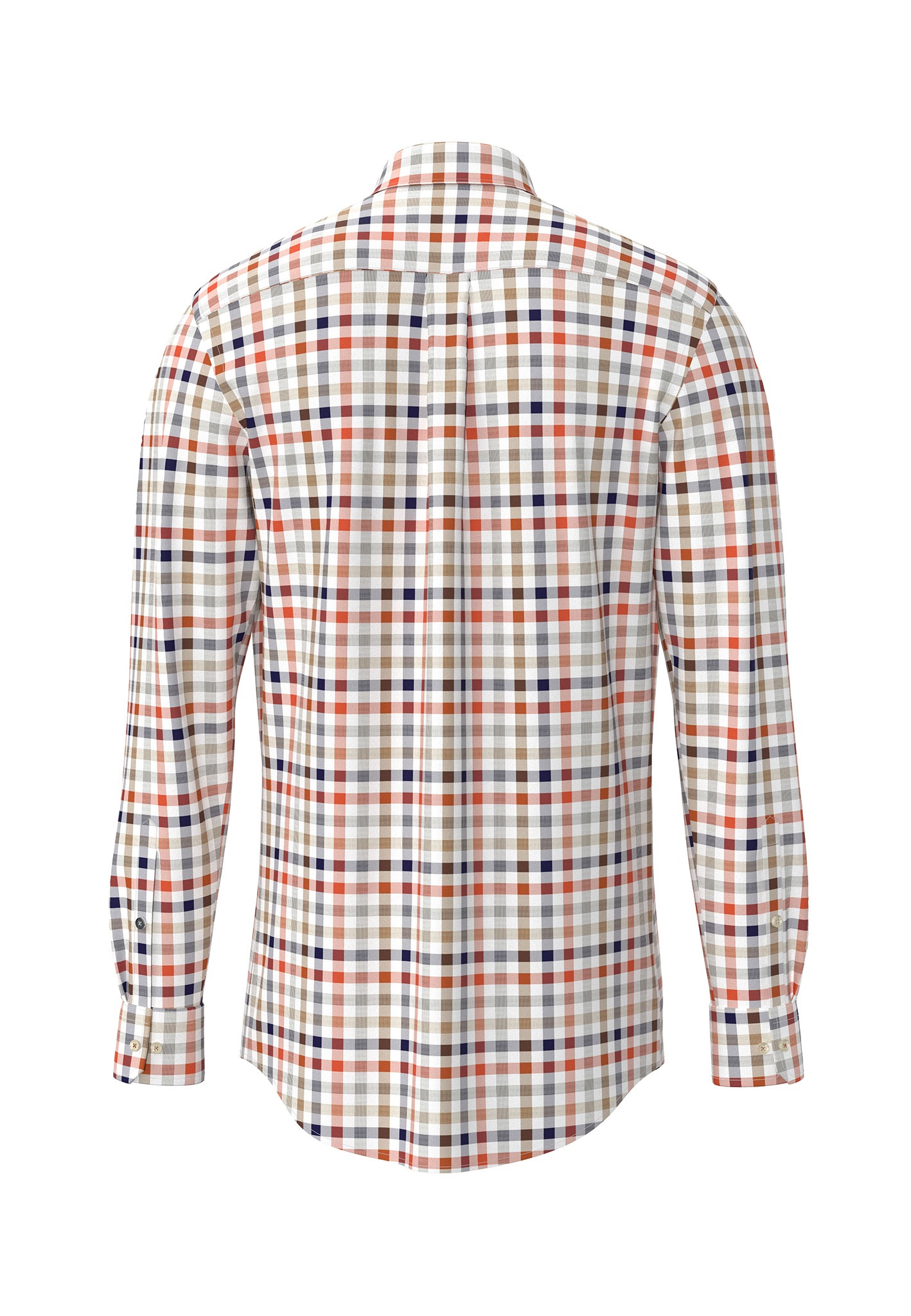 FYNCH-HATTON Hemdjacke ohne Kapuze mit Karo Muster