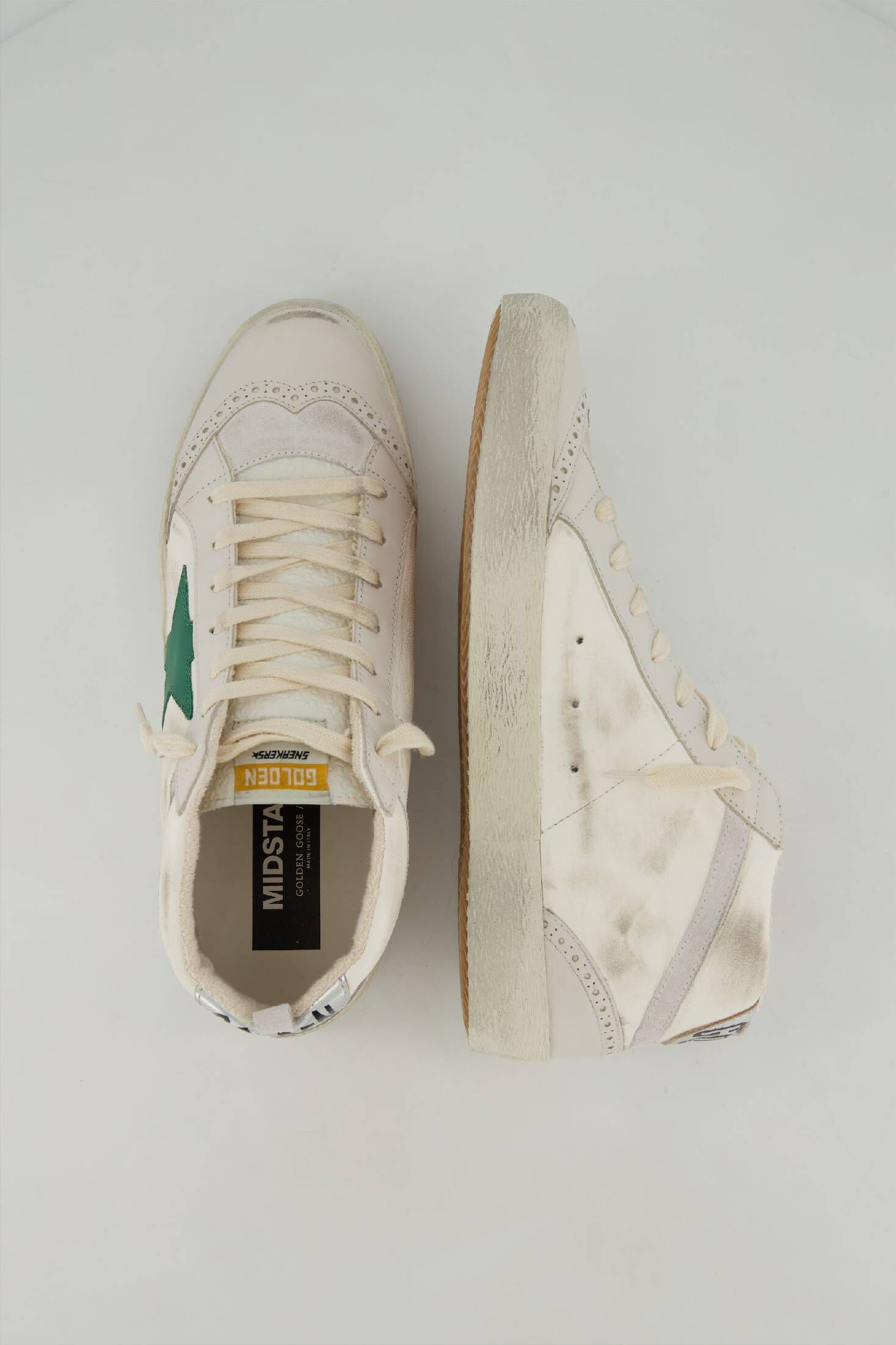 Golden Goose| Herren Sneaker MID STAR Nappaleder