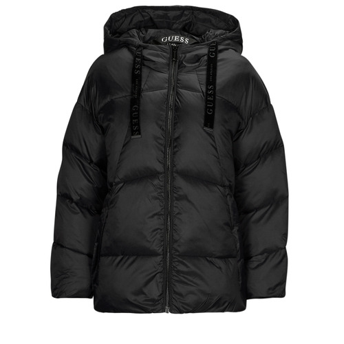 Guess - LETIZIA HOODED PUFFA - Noir