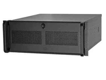 Chieftec UNC-410S-B-U3-OP - Rack-monterbar 4U - ATX - ingen strømforsyning - sort - USB