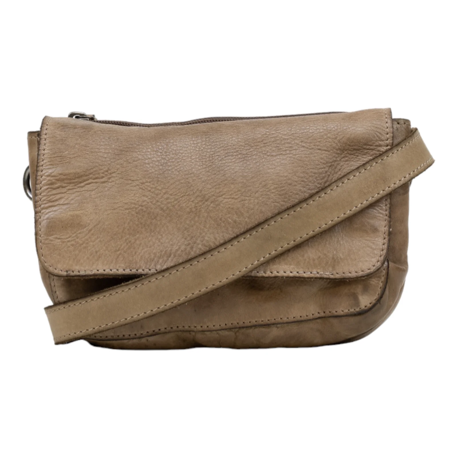 DSTRCT Harrington Road Schoudertas Klep Taupe