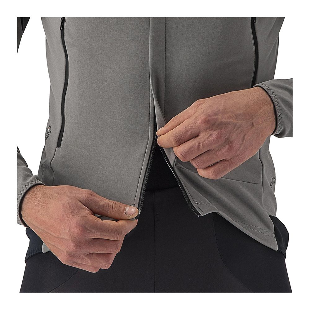 Castelli PERFETTO - Veste Homme nickel gray/travertine gray