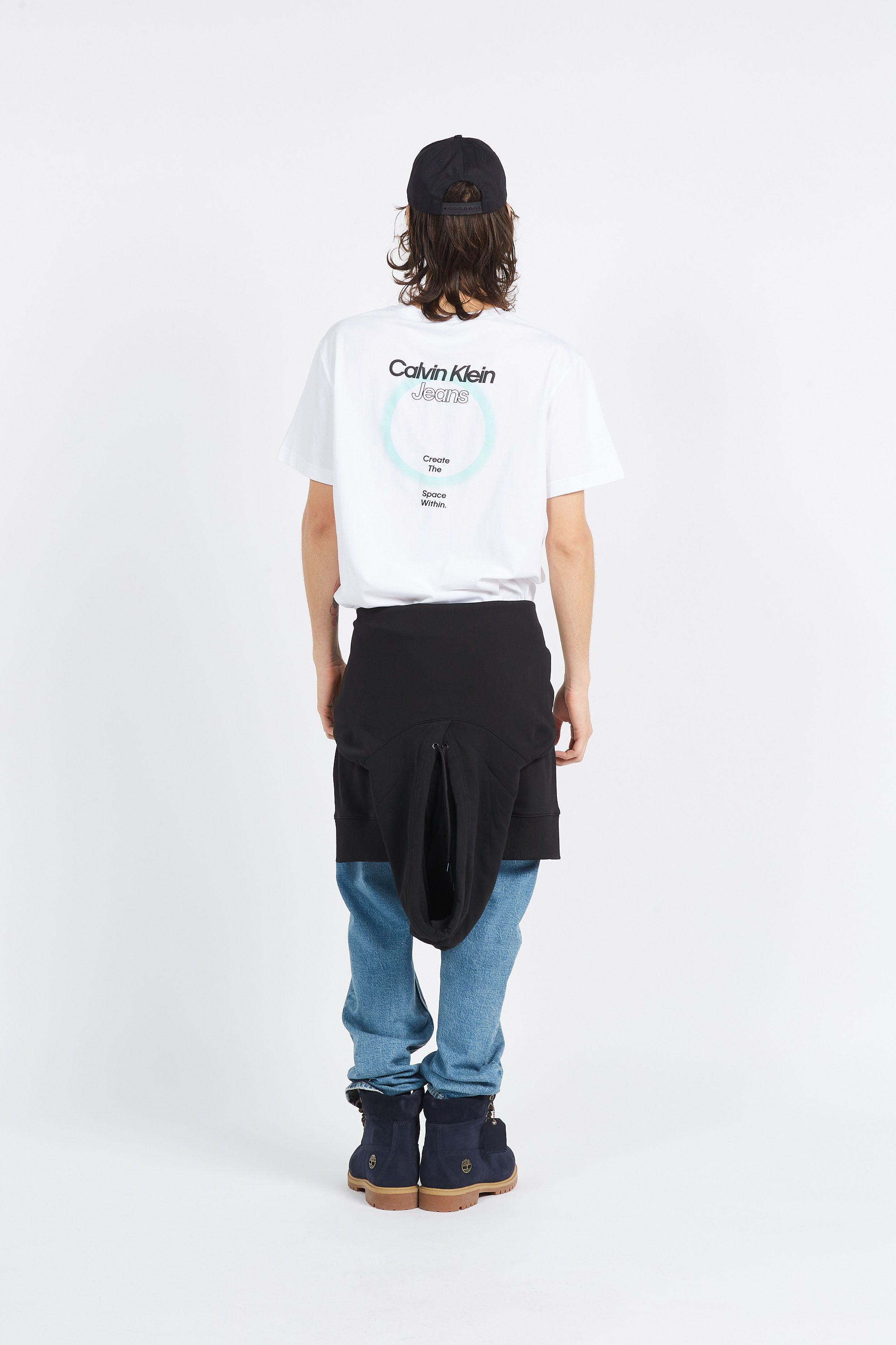 CALVIN KLEIN JEANS T-shirt  ECLIPSE GRAPHIC TEE Blanc