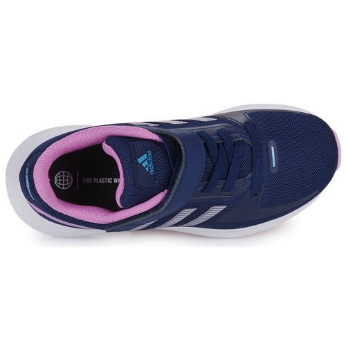 adidas Performance - RUNFALCON 2.0 EL K - Marine / Rose