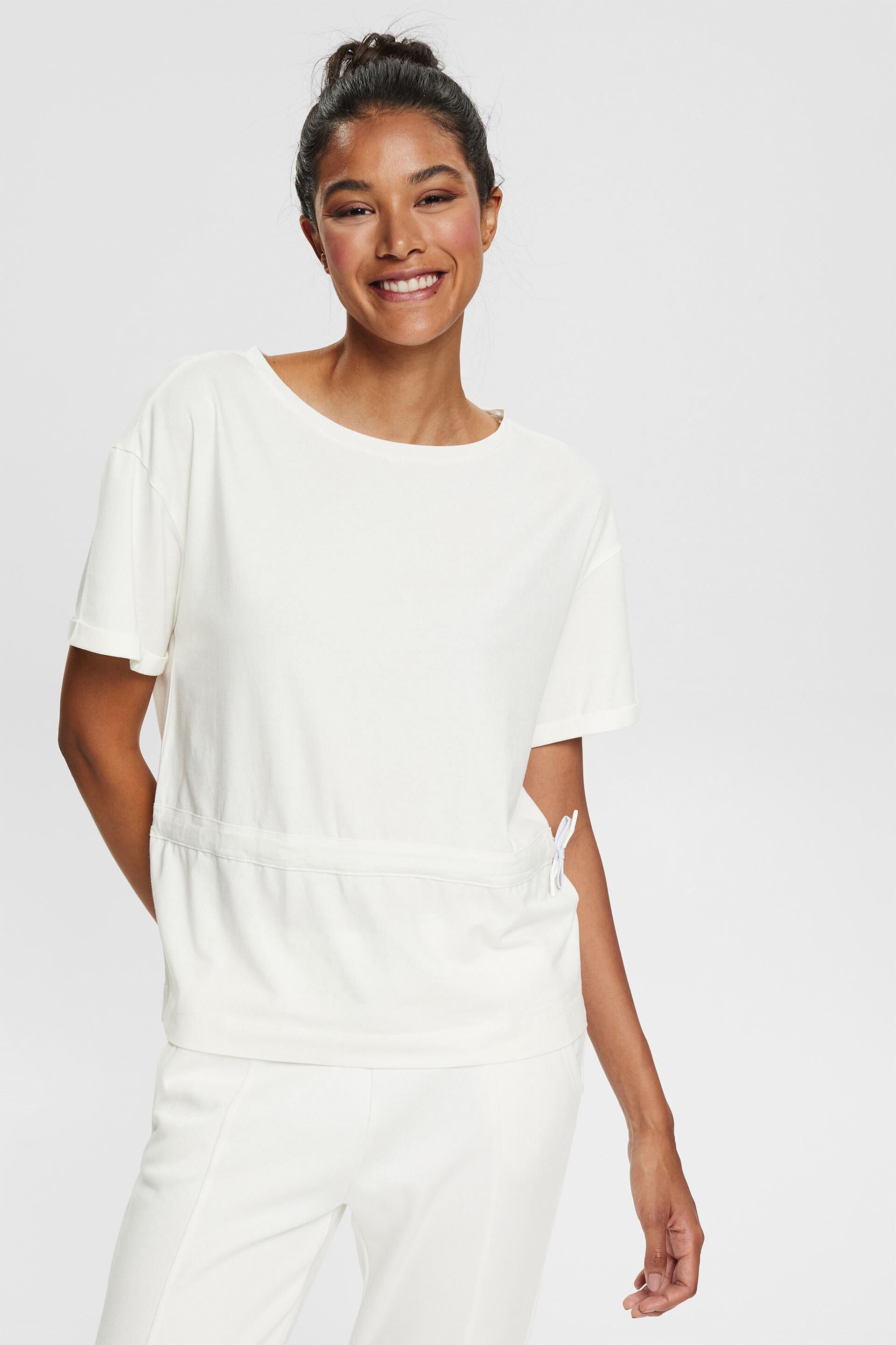 À teneur en TENCEL™ le t-shirt à cordon de serrage