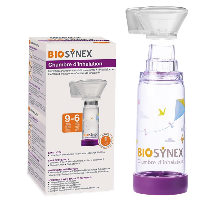 Biosynex chambre d'Inhalation 9 mois à 6 ans