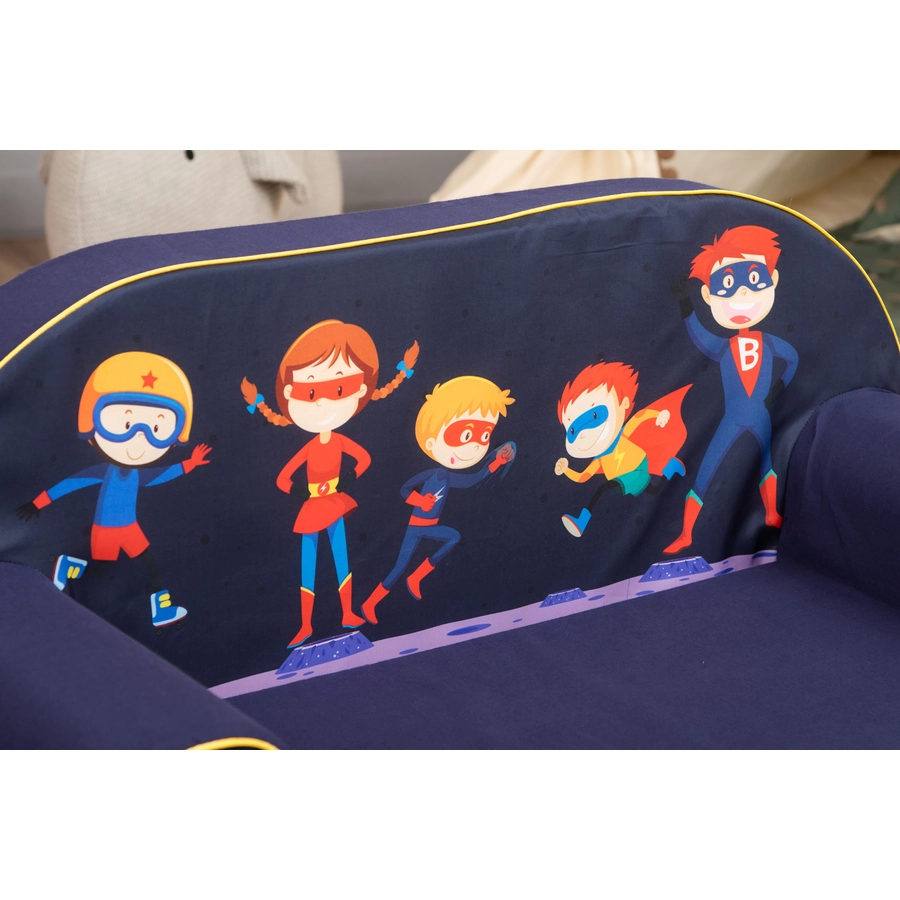 knorr toys® Kindersofa Heroes blau