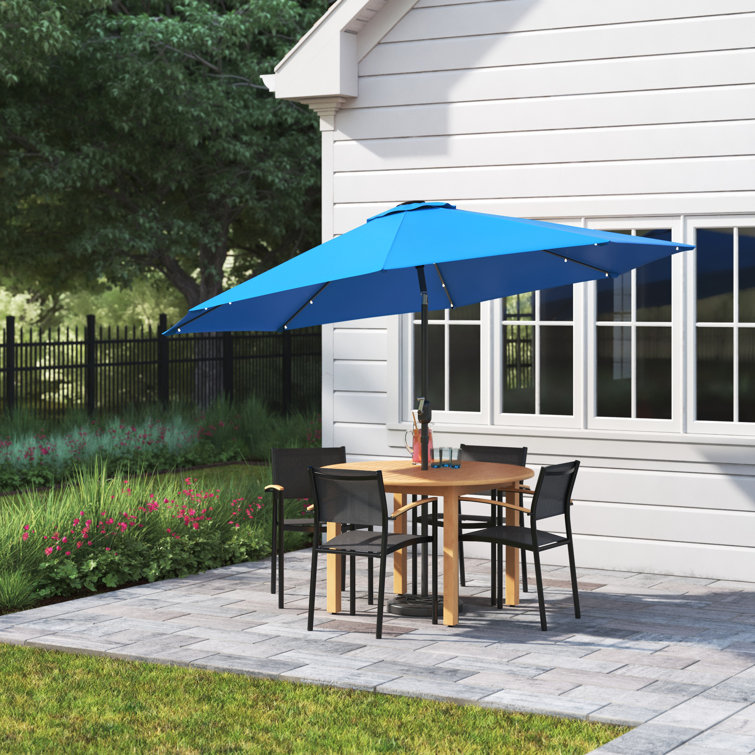 Yolanda 108'' Lighted Market Umbrella