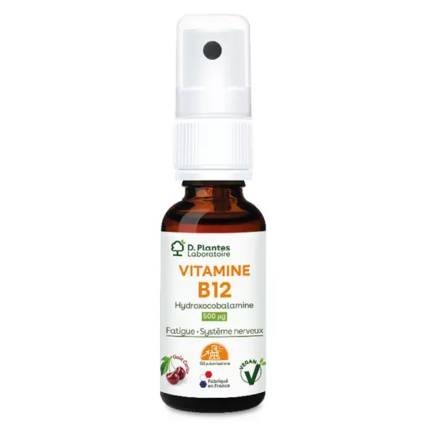 D.Plantes VITAMINE B12 SPRAY de 20ml