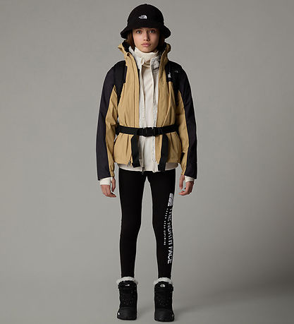 The North Face Leggings - Vertikale Grafik - Schwarz
