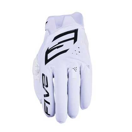 Gants cross Five MXF1 EVO 2025 - Blanc