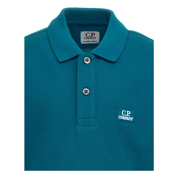 C.P. Company Polo Logo | Bleu canard