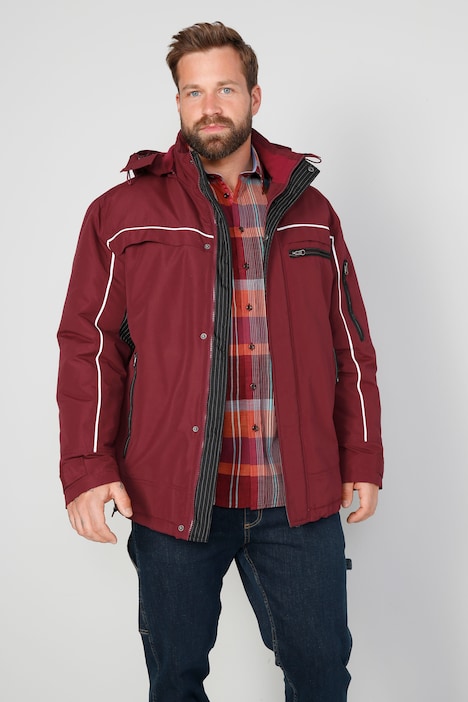 Boston Park Funktions-Jacke, wasserabweisend, Kapuze, bis 74