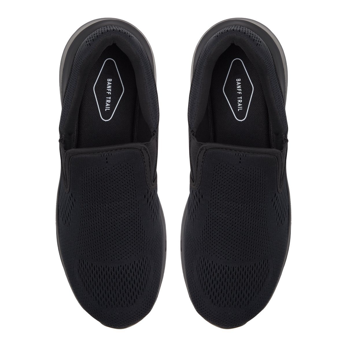 BANFF TRAIL-Sevilig-Talon plat - Noir/Noir
