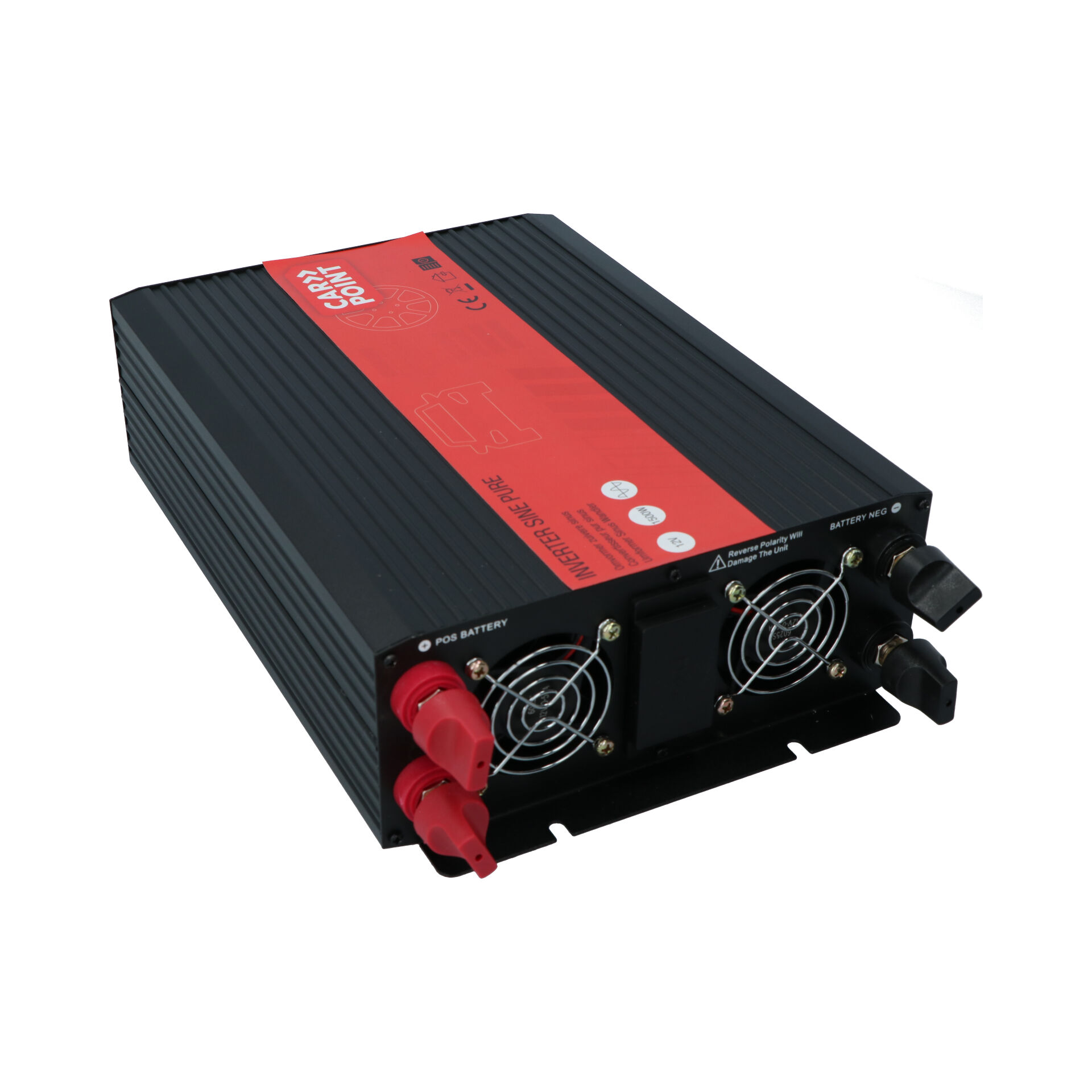 Carpoint 12V>230V Frans Pure Sinus Omvormer - 1500 Watt