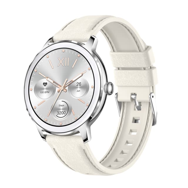 Smartwatch med puls-, blodtryks- og iltmåler Rose guld