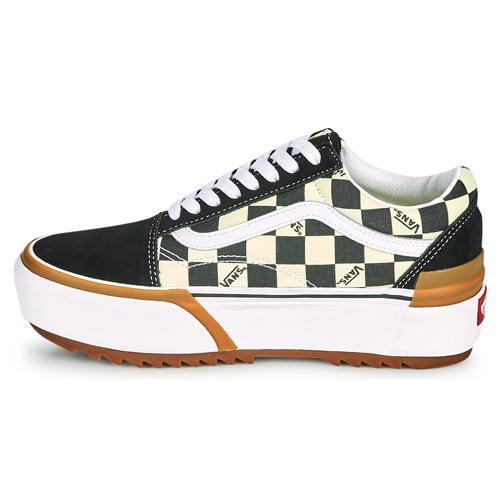Vans - OLD SKOOL STACKED - Noir / Blanc