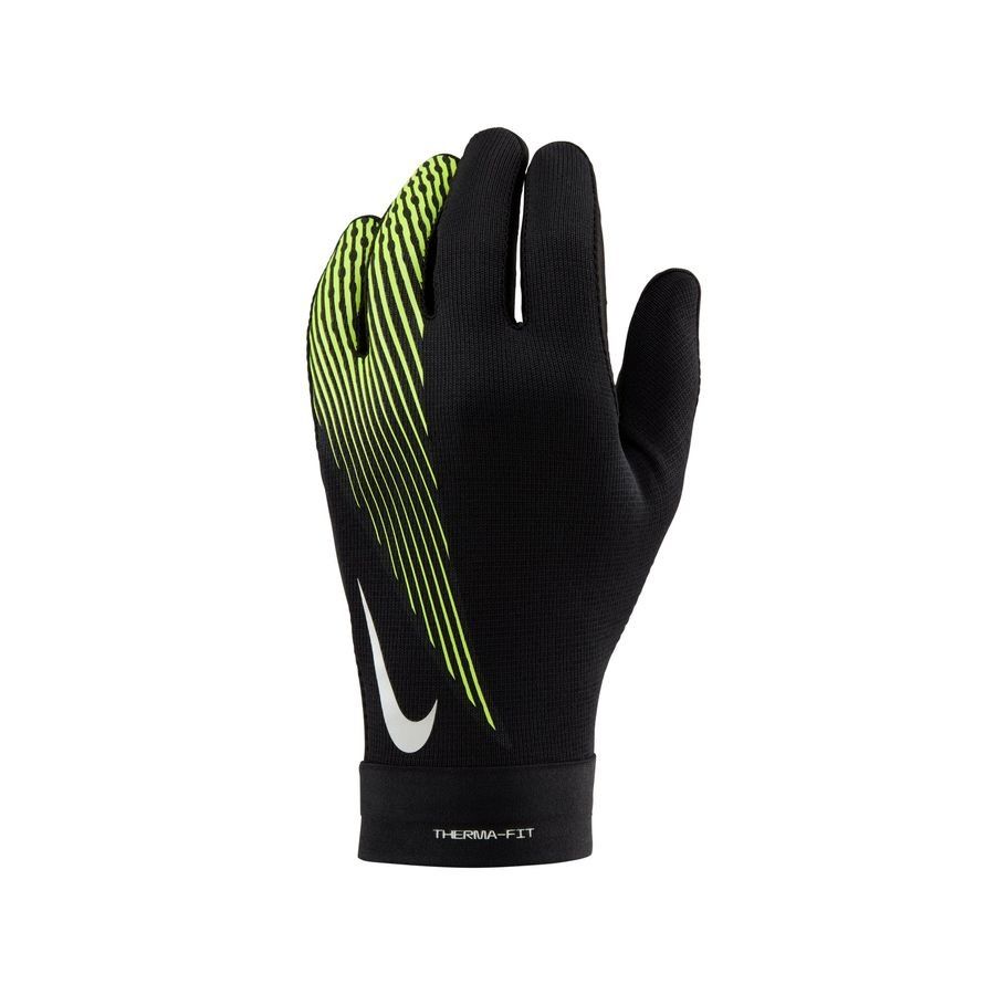 Nike Gants de Joueur Academy Therma-FIT Winter Warrior - Noir/Jaune Fluo
