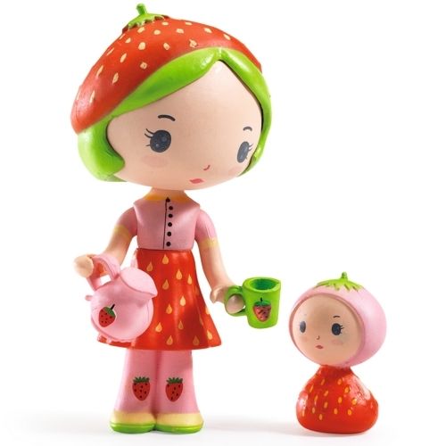 Djeco tinyly speelfiguur - berry & lila