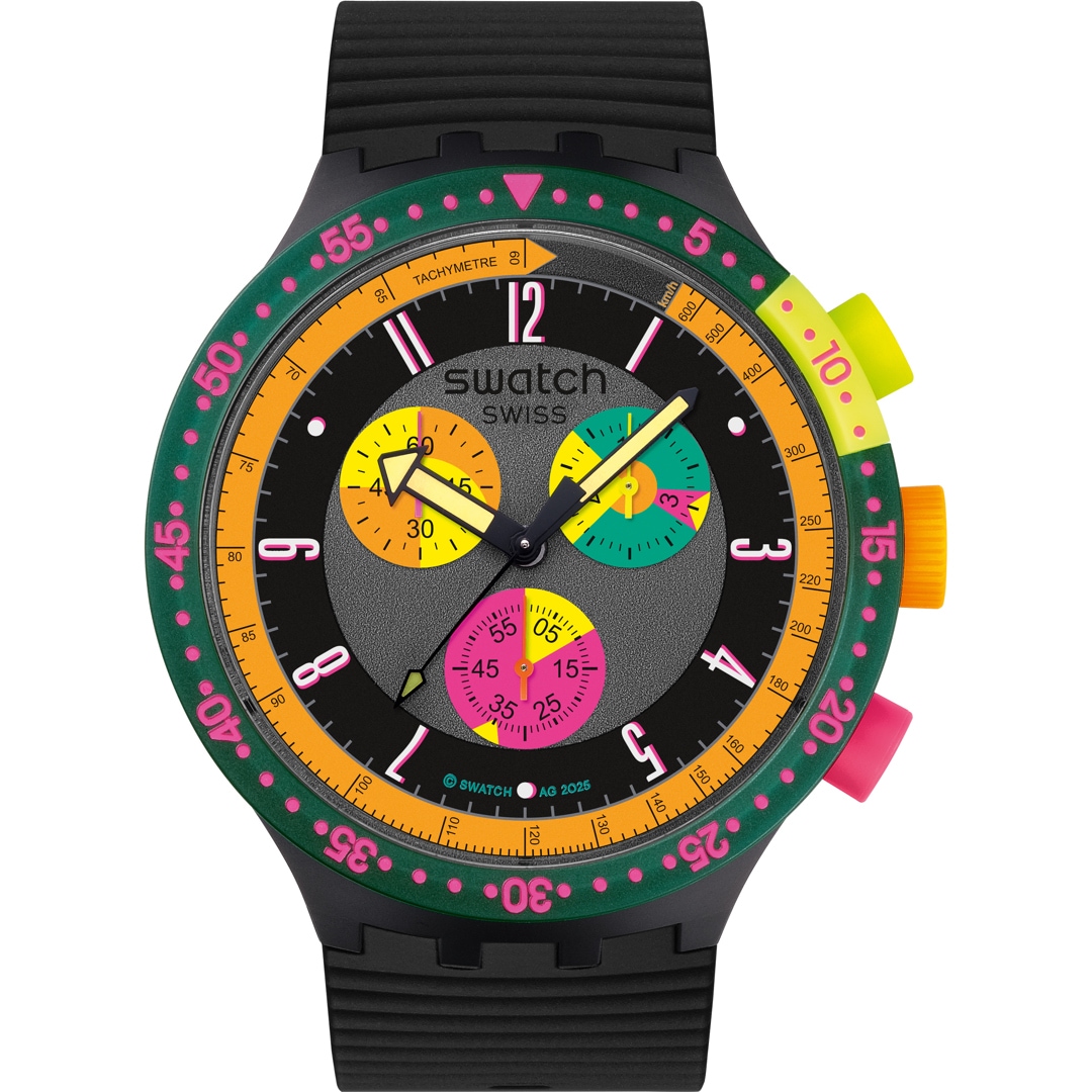 Swatch Big Bold Chrono Neon Seppia