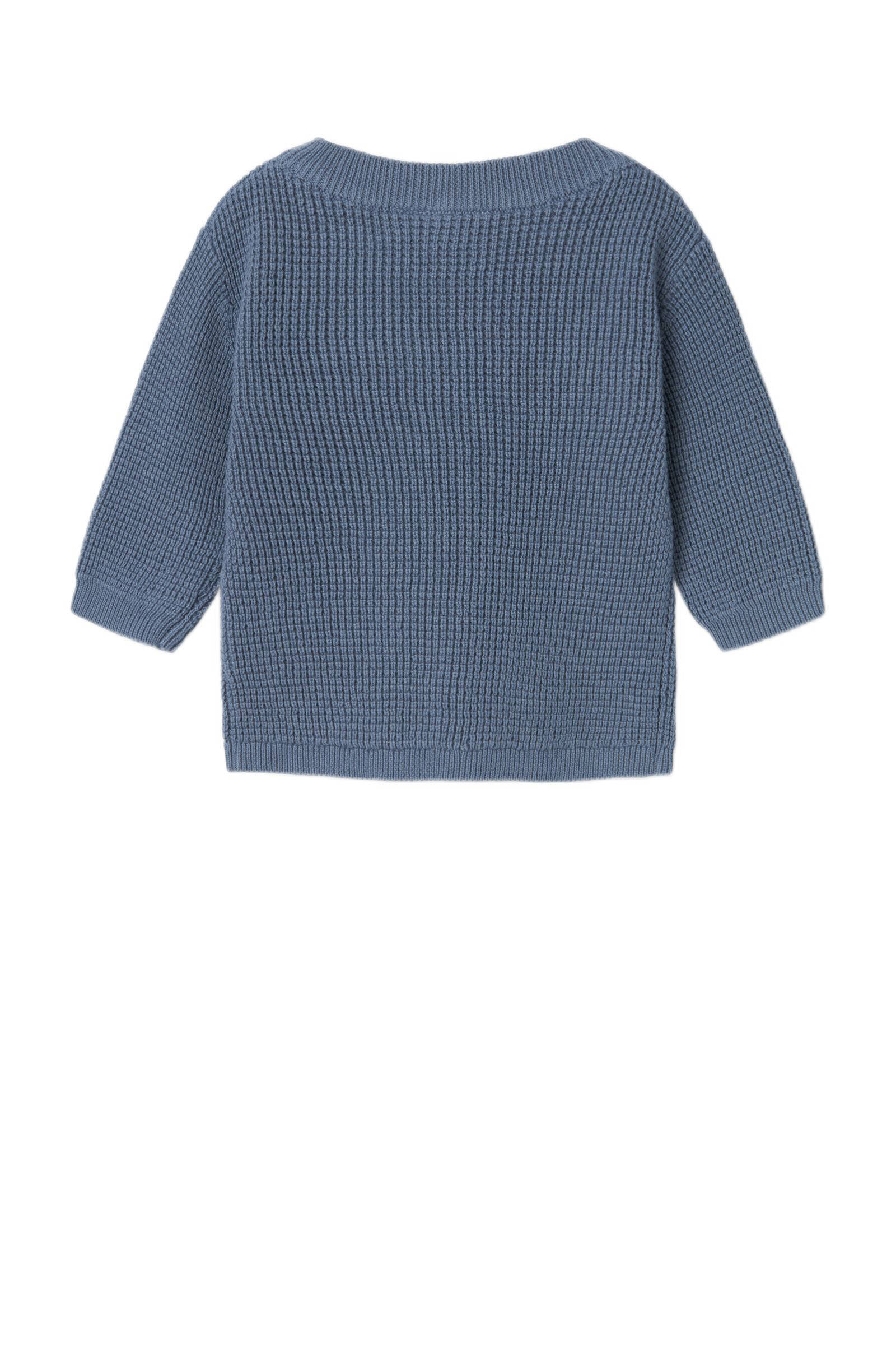 NAME IT sweater grijsblauw