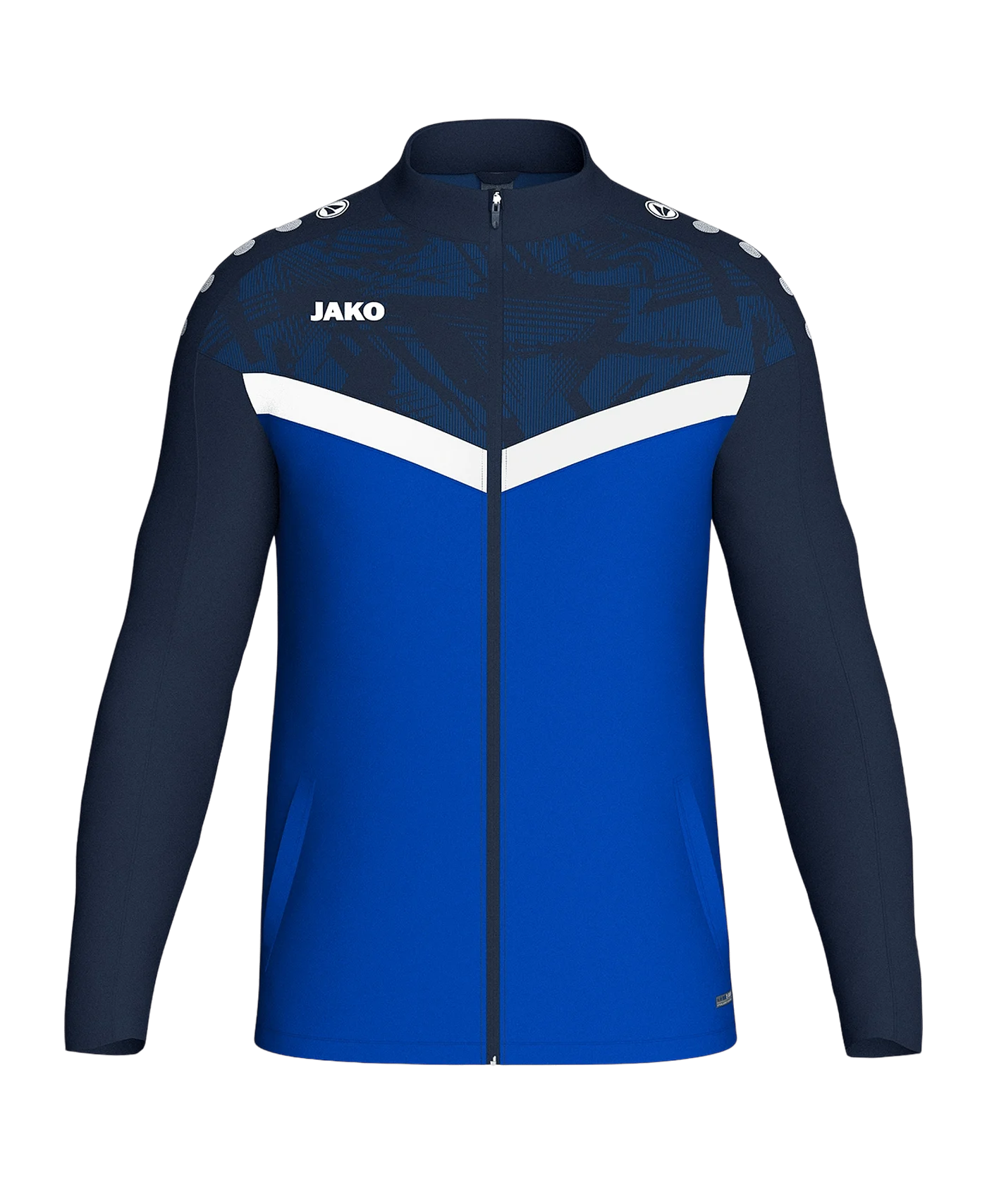 JAKO Iconic Polyesterjacke Kids Blau F403