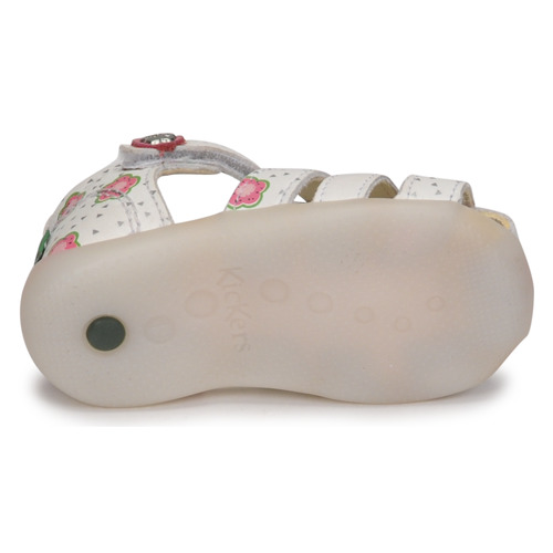 Kickers - BIGFLO-2 - Blanc / Rose