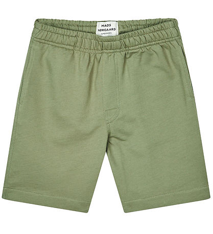 Mads Nørgaard Shorts - Light Terry Seano - Öl Green
