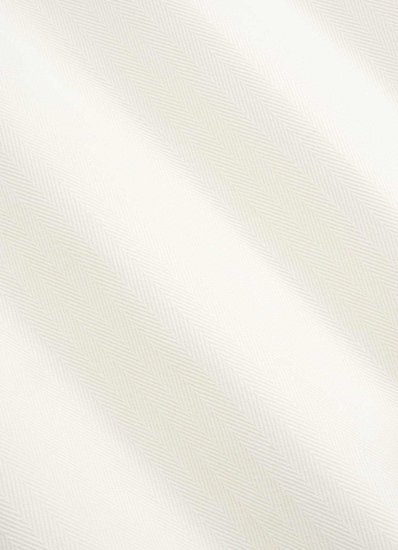 Short Slim Leg blanc à chevrons