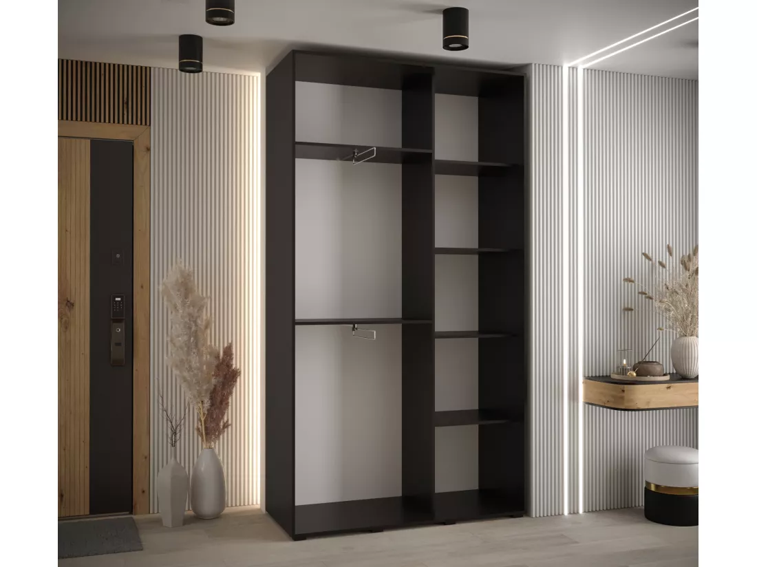 ARMOIRE DAVOS 11 À PORTES COULISSANTES 235,2/130/45 2 portes