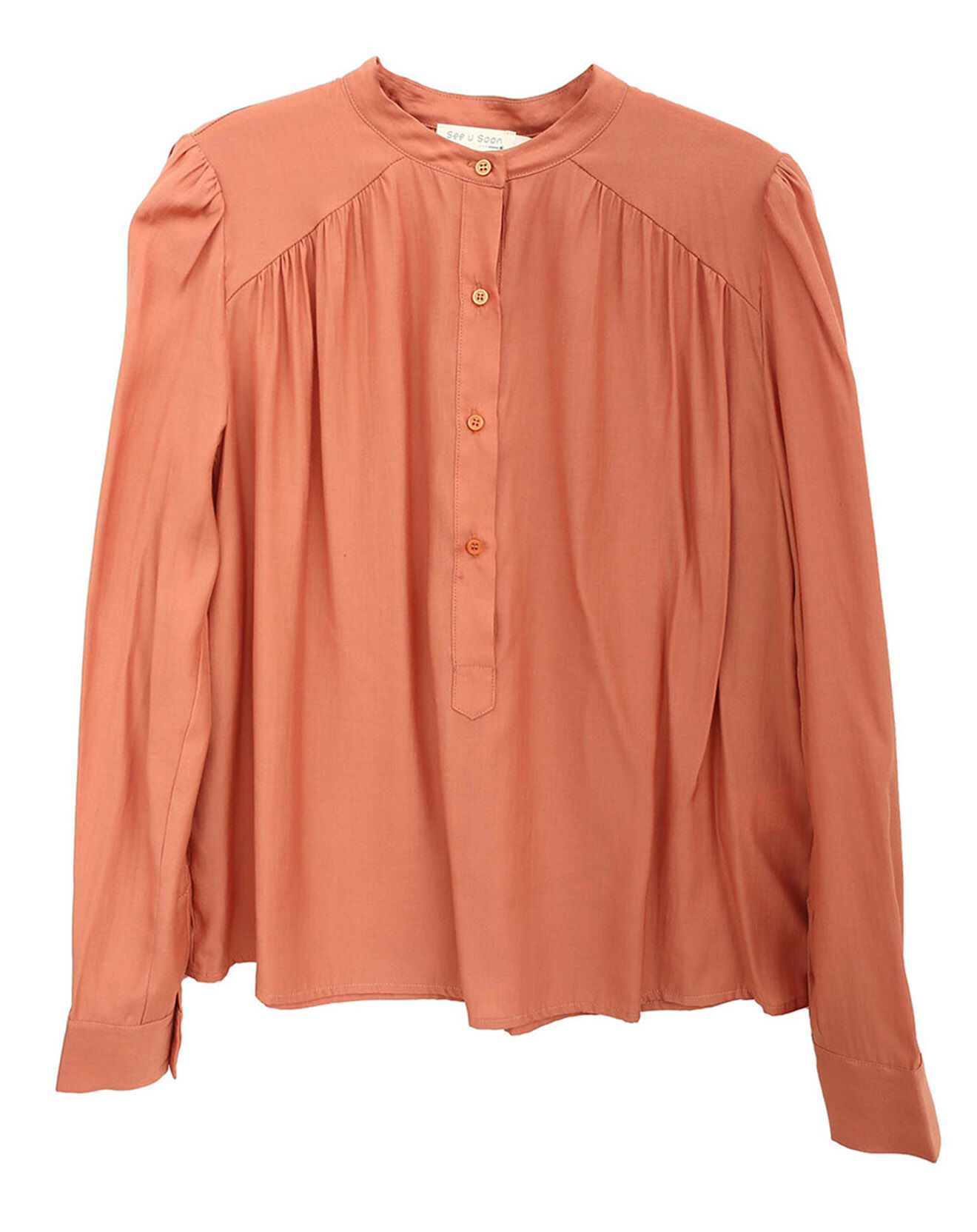 See u Soon Blouse Victoire brique