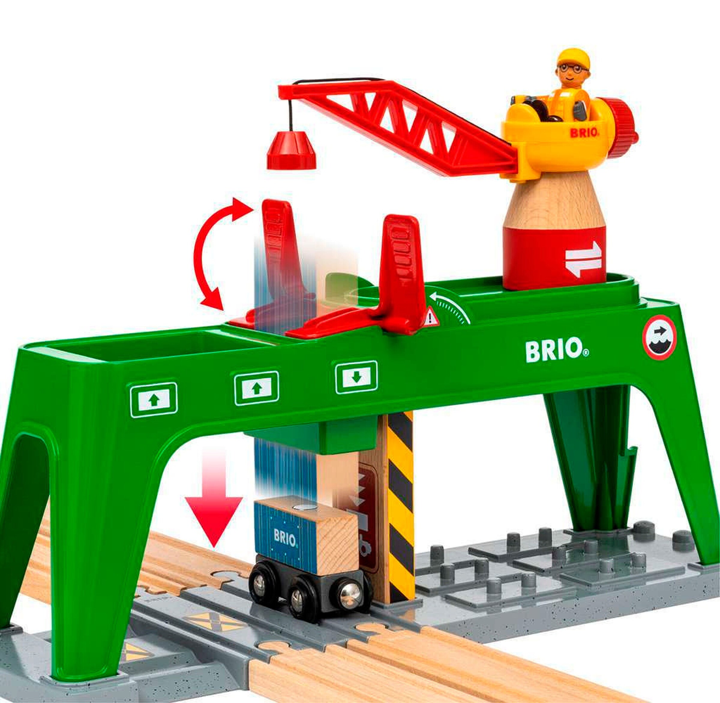 BRIO Bahn Verlade-Terminal