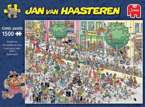 Jan van Haasteren - Een Naaldhak te Hoog - Puzzel - 1500 Stukjes